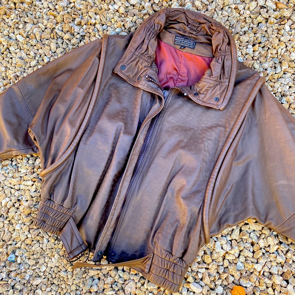 Brown thriller jacket